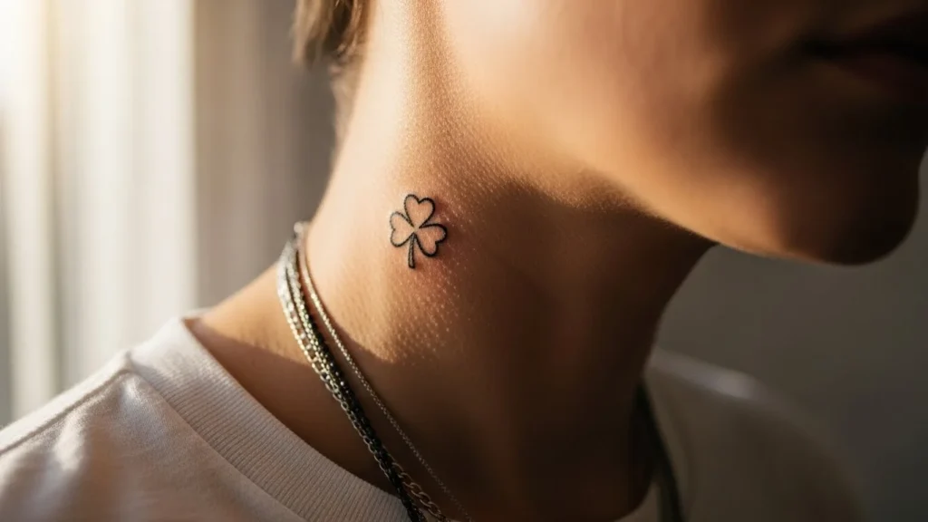 22 Subtle St Patrick’s Day Neck Tattoos That Look Cool