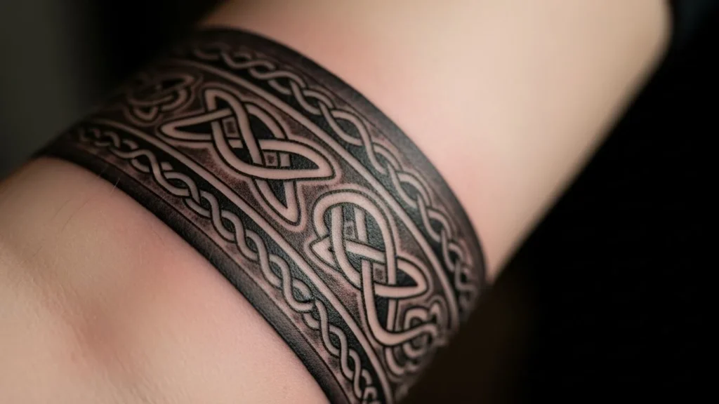 24 Celtic Band Tattoos That Wrap Perfectly