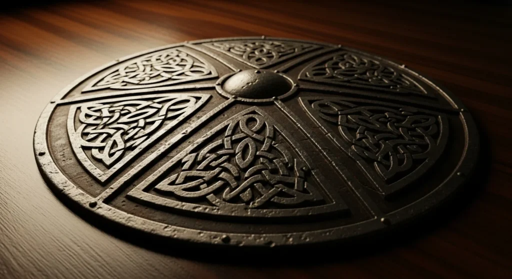 22 Powerful Irish Shield Tattoos With Warrior Vibes