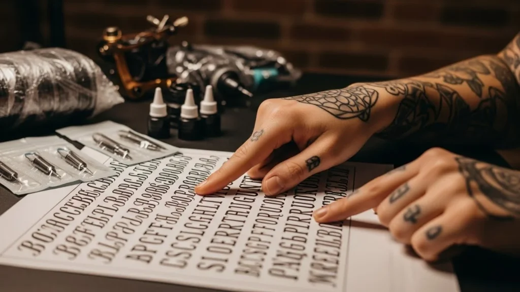 How to Choose the Perfect Tattoo Font