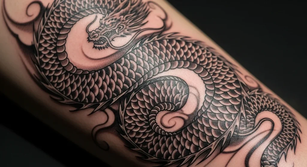 28 Powerful Dragon Tattoos That Radiate Strength