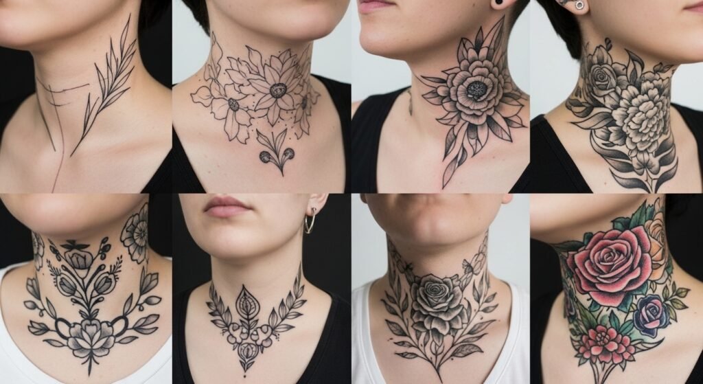 28 Daring Neck Tattoos That Show Confidence