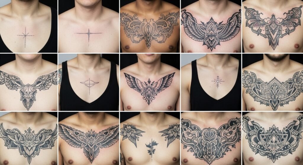 26 Masculine Chest Tattoos That Look Powerful