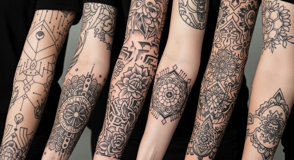 24 Creative Half Sleeve Tattoos With Strong Impact