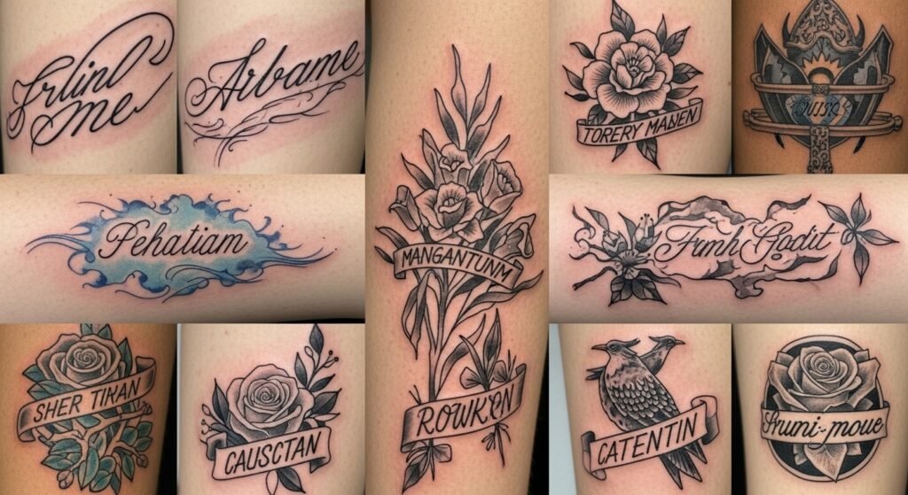 21 Emotional Name Tattoos Done Tastefully